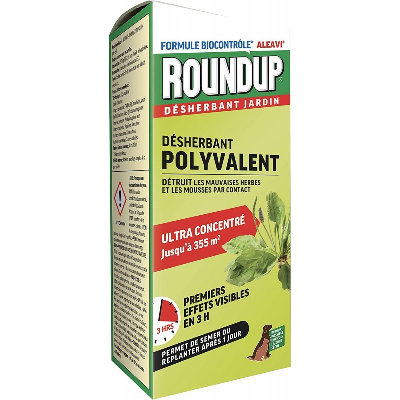 Roundup Desherbant Polyvalent Action Rapide Concentre 800ml Rmu800