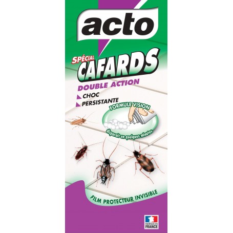 ACTO, Aérosol spécial cafards double action 400 ml
