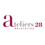 ATELIERS 28 | ACCESSOIRE DE RIDEAU | 2 X PINCES LÉZARD | VERT ANIS